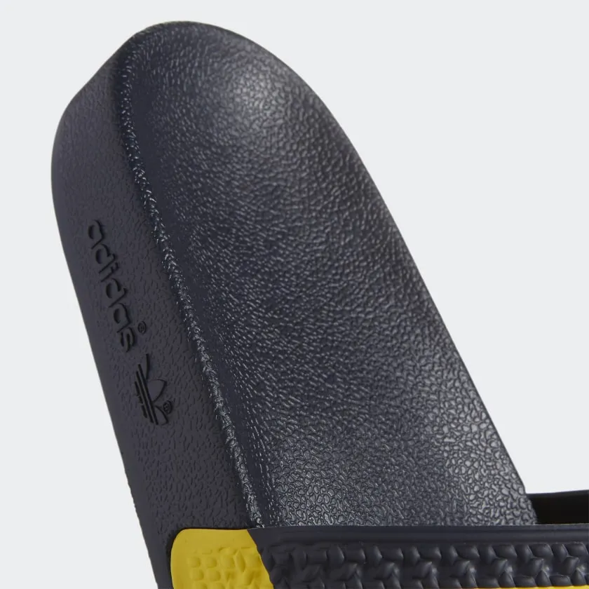 ADILETTE SLIDES Legend Ink / Red / Yellow-H05238