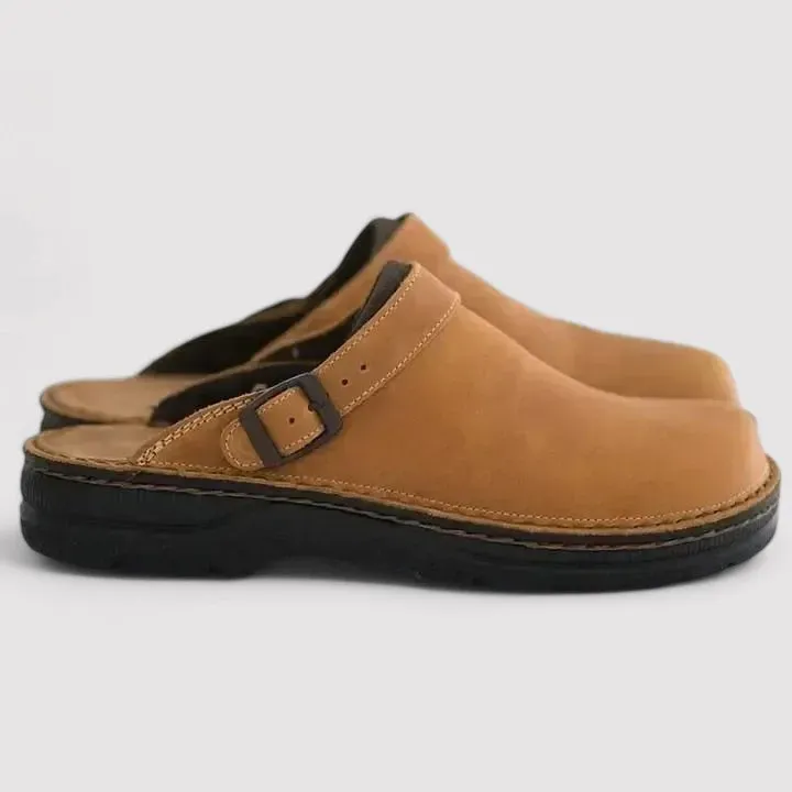 Ancien | Orthopaedic Leather Shoes-Slippers Unisex