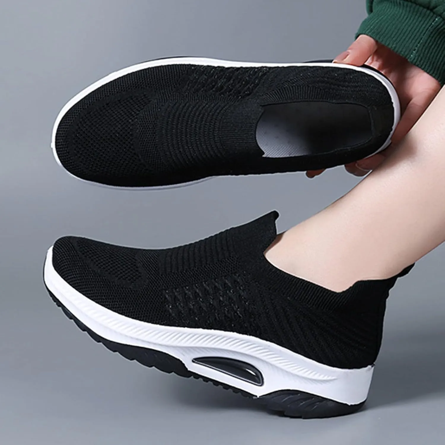Fashion Sneakers for Women 2024,Women Walking Shoes with Arch Support, Breathable Gym Jogging Running Tennis Shoes Orthotic Platform Sneakers Plantar Fasciitis Tennis Shoes Wide