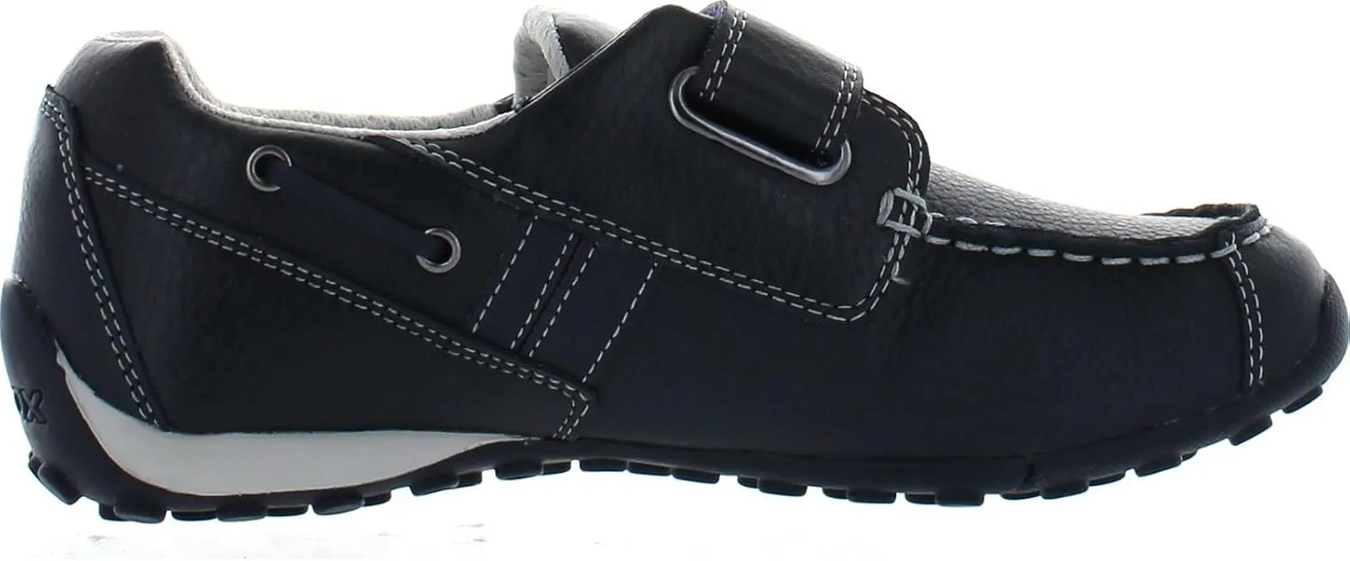 Geox Boys Jr Snake Moc Dress Casual Loafers