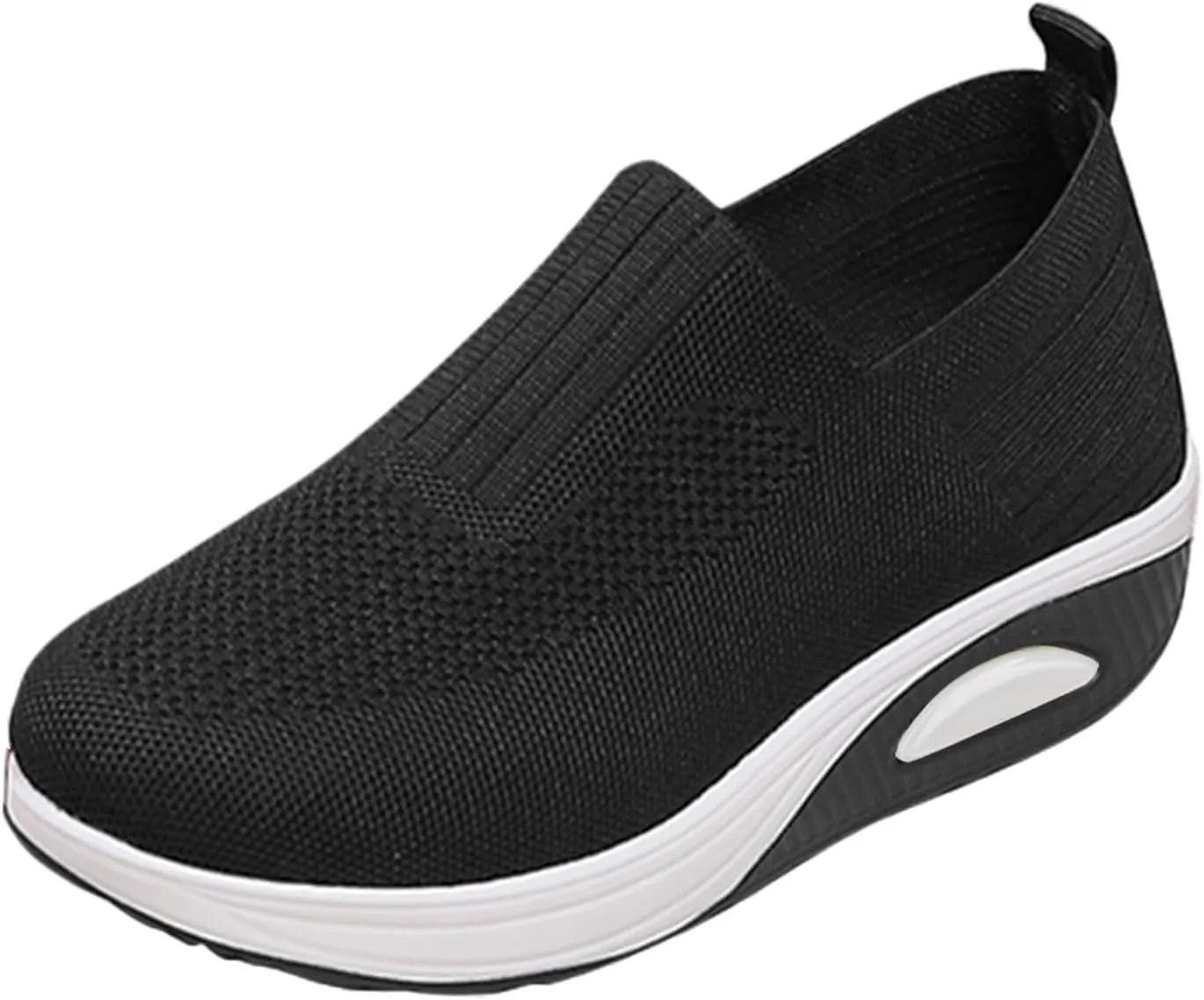 Orthopedic Shoes for Women Comfortable Running Shoes Breathable Mesh Womens Slip On Sneakers Women Walking Shoes with Arch Support Tennis Shoes Lightweight Casual Sneakers for Gym Travel Work