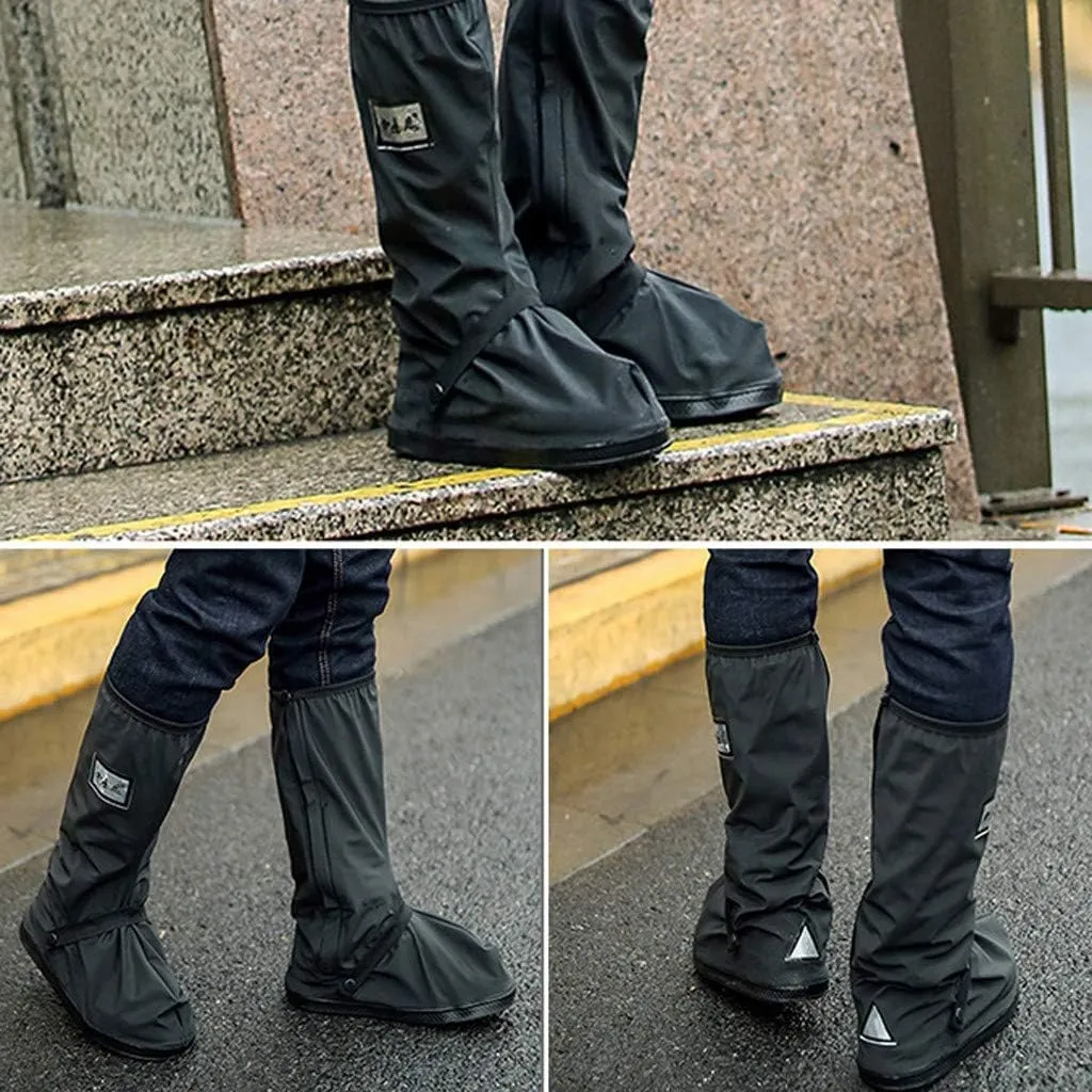 Rain Boots for Men Knee-high Waterproof Rubber Boots Non-slip Outdoor Work Shoes Rainboots for Fishing Climbing, 1
