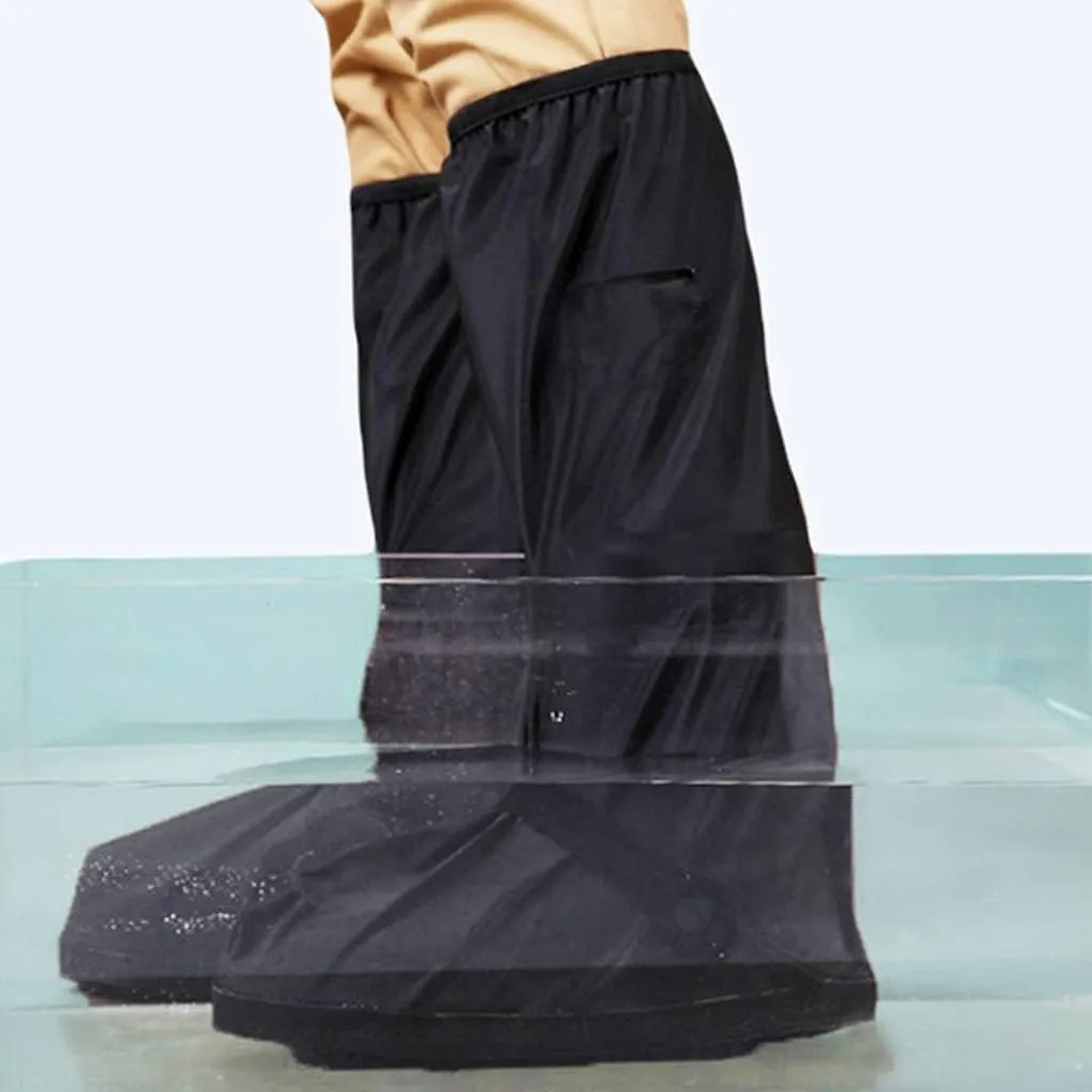 Rain Boots for Men Knee-high Waterproof Rubber Boots Non-slip Outdoor Work Shoes Rainboots for Fishing Climbing, 1