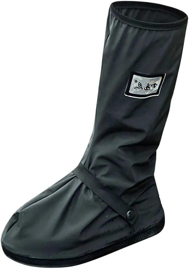 Rain Boots for Men Knee-high Waterproof Rubber Boots Non-slip Outdoor Work Shoes Rainboots for Fishing Climbing, 1