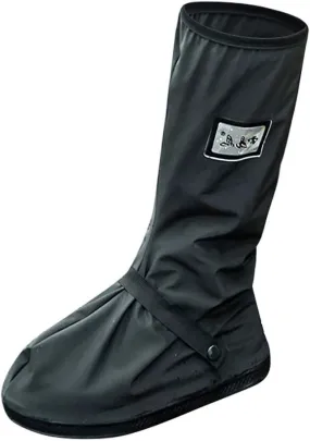 Rain Boots for Men Knee-high Waterproof Rubber Boots Non-slip Outdoor Work Shoes Rainboots for Fishing Climbing, 1