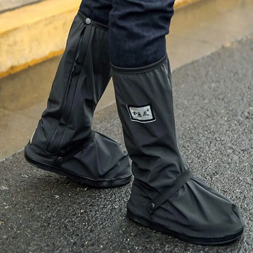Rain Boots for Men Knee-high Waterproof Rubber Boots Non-slip Outdoor Work Shoes Rainboots for Fishing Climbing, 1