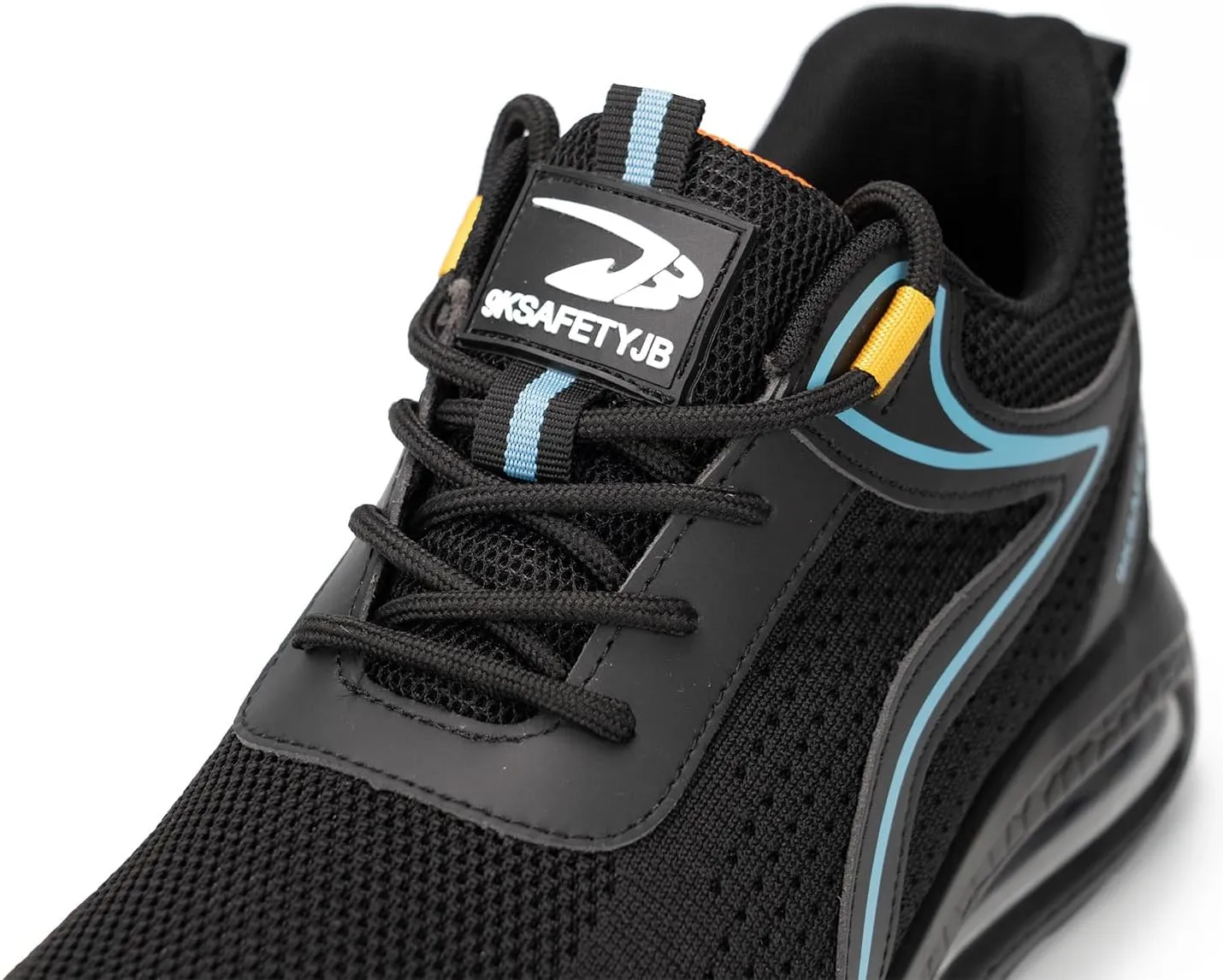 Steel Toe Shoes for Men Women Safety Work Sneakers Indestructible Comfortable Lightweight Breathable Construction Sneakers Anti Smashing Puncture Proof Air Cushion