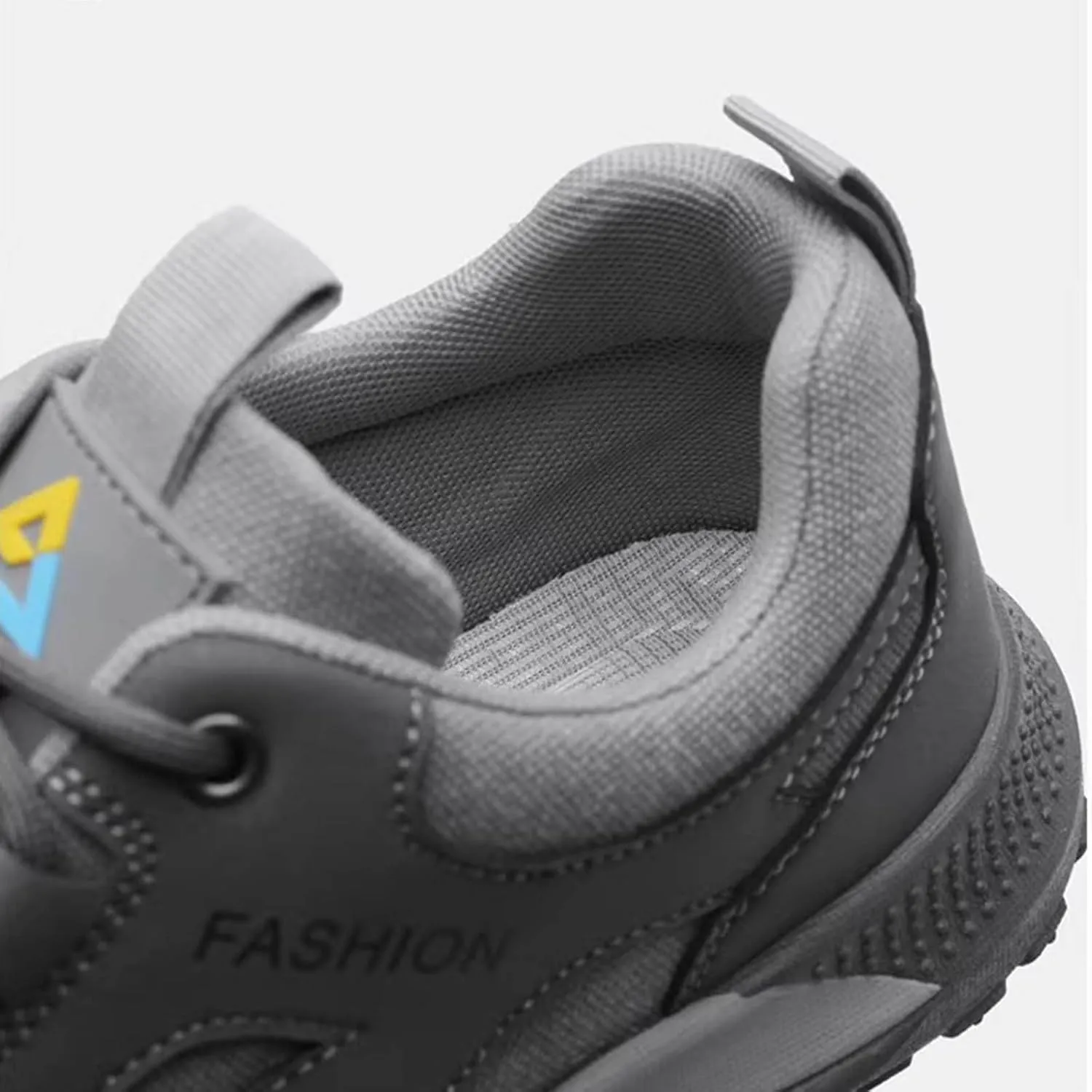 Wide Toe Sneakers for Men Casual Fashion Lace Up Outdoor Hiking Walking Running Shoes Summer Breathable Sneakers