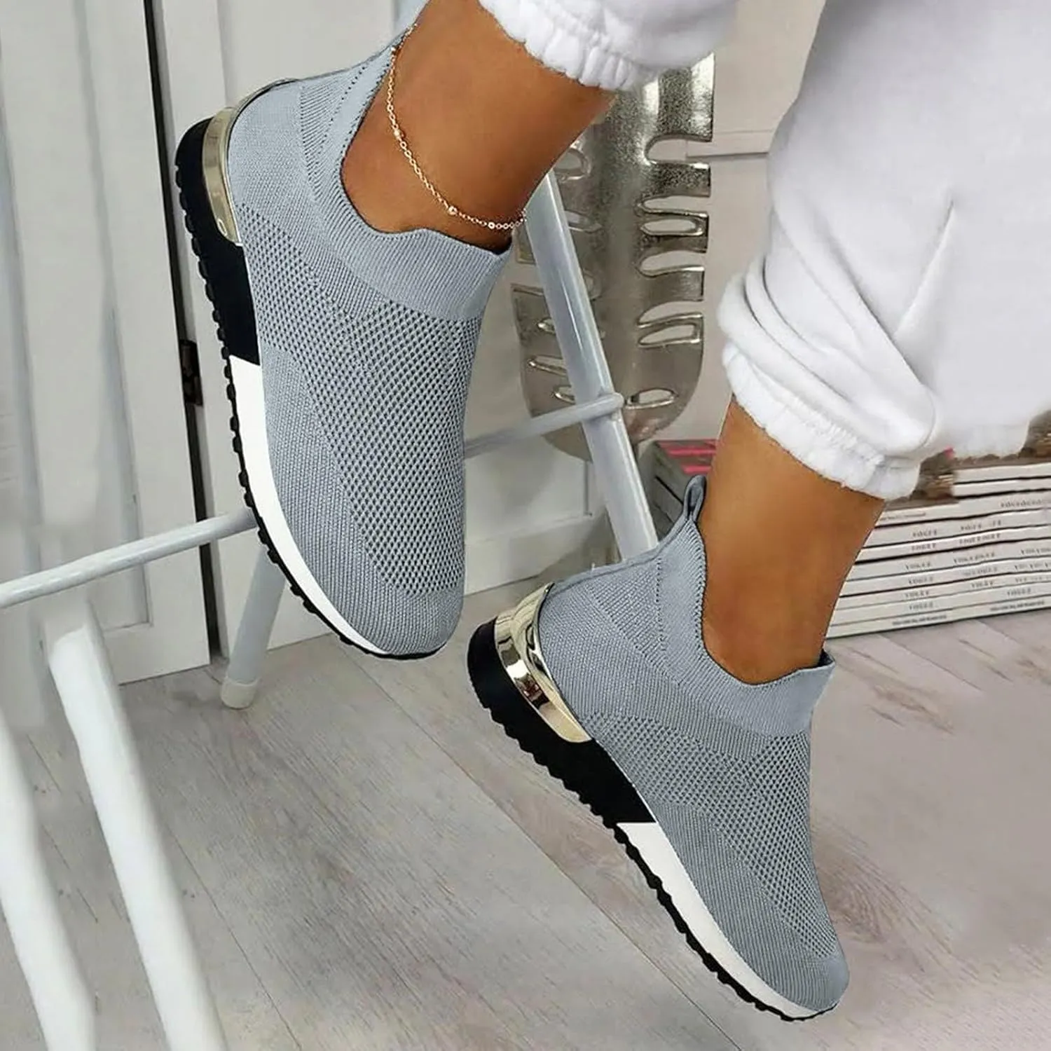 Wide Width Boots for Women Comfy Orthopedic Arch Support Walking Work Outdoor Hiking Ankle Boots Breathable Lac𝐞 Up Casual Sneaker