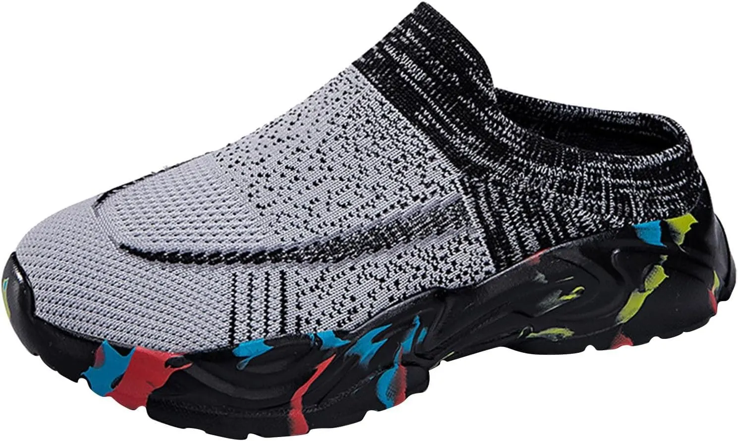 Womens Breathable Mesh Walking Mules Sneakers Running Shoes for Women High Top Ladies Casual Shoes Brown Sneakers Slip On Tennis Shoe Cross Trainer Shoe